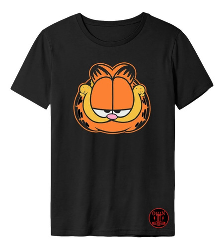 Polo Playera Personalizada Garfield Cara De Gato