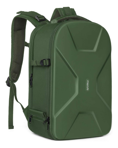 Mochila Mosiso Para Camaras Dslr, Verde/unisex/impermeable