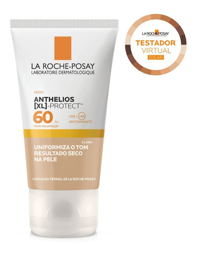 Protetor Solar Facial Anthelios Xl Protect Fps60 Clara 40g