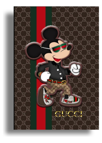 Cuadro Canvas Personalizado 35x50cm  Mickey Mouse