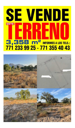 Terreno En Venta, 3358 M2, Propiedad, Con Escrituras.