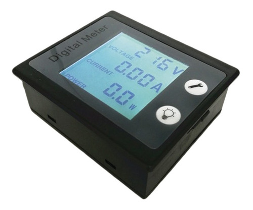 Voltimetro Wattimetro Amperimetro Lcd 110v 220v 100a Ac + Tc