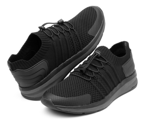 Tenis Flexi Hombre 403802 Negro Casual