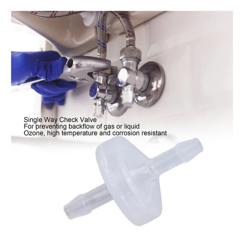 Zh Z Válvula Cierre Agua 10pcs Barb Check Pp Plástico