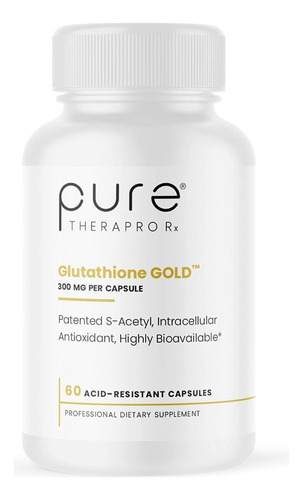 Glutation 60 Caps Pure Therapro - - Unidad a $9896