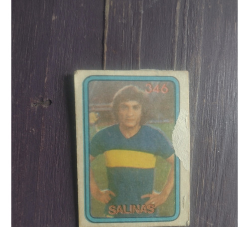 Figuritas De Boca  Loco Salinas 1979