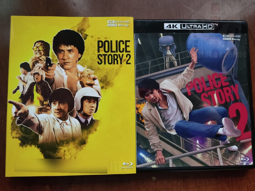Police Story 2 4k Uhd Disco Doble Capa 50gigas