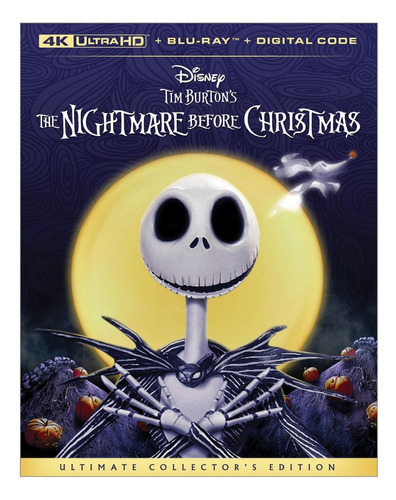 Blu Ray Nightmare Before Christmas 4k Ultra Hd Original 