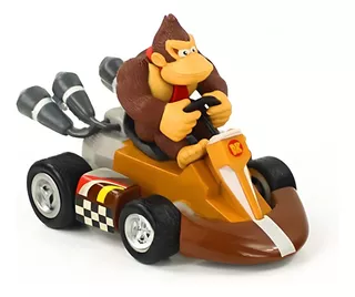 Figura Mario Kart Carro Fricción Niños Juguete Donkey Kong