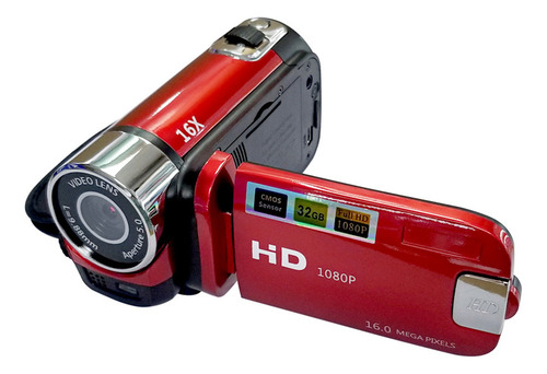 Videocámara Camcorder De Pantalla Alta 1080p Portátil 16mp Z