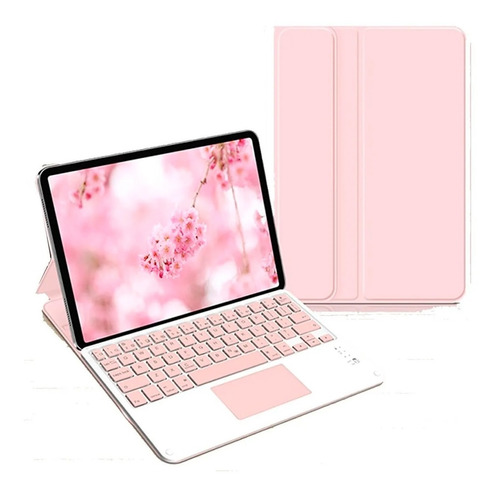 Funda Para iPad 10.9 Smart Magnetica Con Teclado Y Touchpad