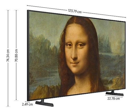 Pantalla Samsung The Frame 55'' 4k Quantum Hdr 120hz 2022