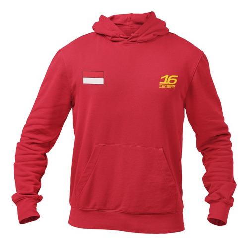 Sudadera Charles Leclerc 16 Ferrari F1 'el Monegasco'