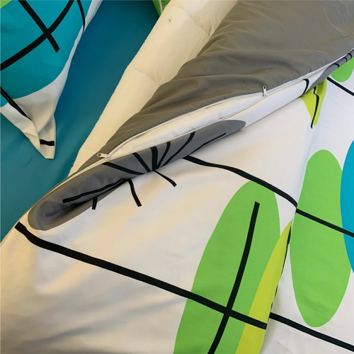 Funda Duvet Queen Estampado Ovalos