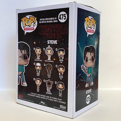 Funko Pop Steve 475 Stranger Things Edicion Exclusiva