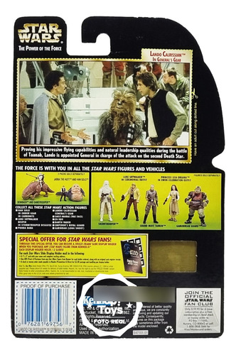 Kenner - Potf - Freeze Frame - Star Wars - Lando Calrissian