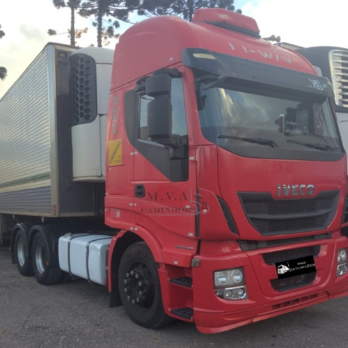 Iveco Hi Way 440 6x2 Ano 2014 Teto Alto Completo Único Dono