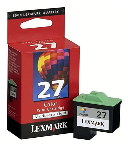 Cartucho De Tinta Lexmark 27 Color 5,5ml
