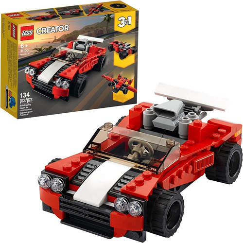 Lego Creator 3en1 Juguete Coche De Deportes De 31100 Kit De