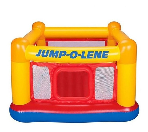 Imagen 1 de 3 de Castillo Saltarin Inflable Intex Jump-o-lene