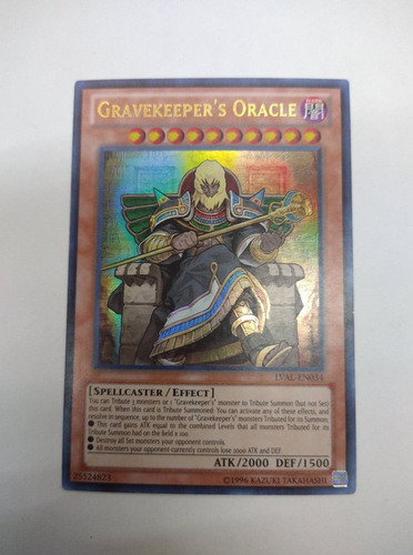 Gravekeeper's Oracle Ultra Raro Yugioh