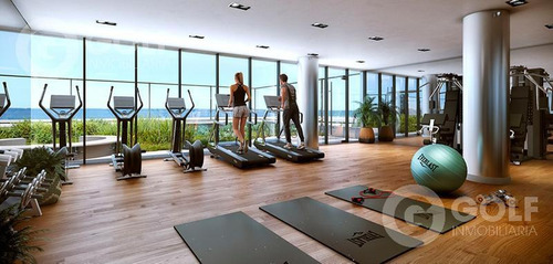Imagen 11 de 15 de Vendo Monoambiente Con Vista Al Mar Y Cocina Definida En Rambla Malvin