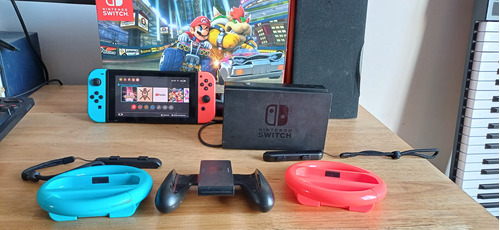 Nintendo Switch 32gb + Tarjeta 128gb + Juegos + Accesorios