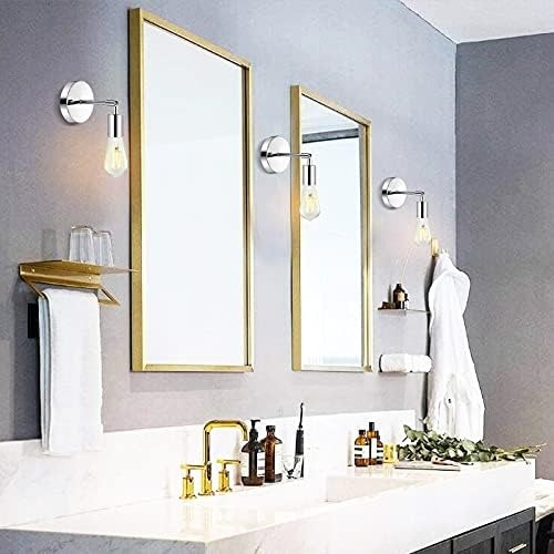 Baoden 1 Juego De Apliques De Pared Para Baño De 2 Lámparas