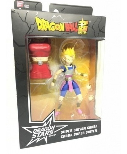 Libro - Figura Dragon Ball Serie 5 Articulado - Saiyan Cabba