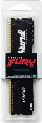 Memória Ram Desktop 16gb 2666mhz Fury Beast Envio Imediato
