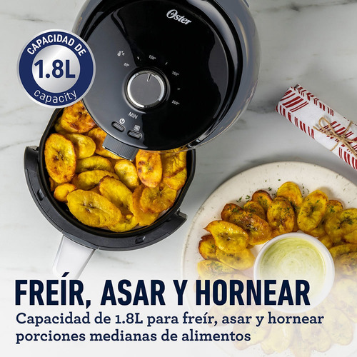 Imagen 5 de 7 de Freidora De Aire Manual De 1.8 Litros Ckstaf18m Oster