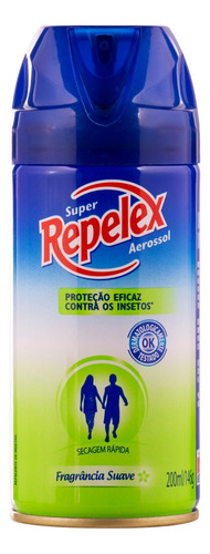 Repelente Aerossol Suave Repelex Frasco 200ml