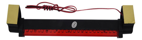Barra De Lâmpada De Luz Traseira Red 24 Led Car Vehicle Thir