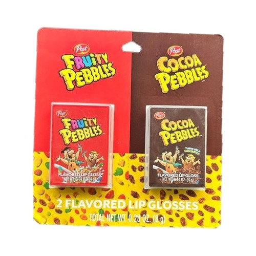 Brillo Para Labios Sabor Fruity Y Cocoa Pebbles Set De 2 