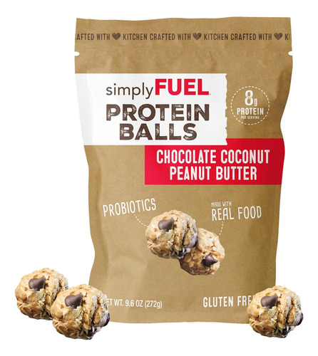 Simplyfuel Bolas De Proteína De Alimentos Integrales Con Pro