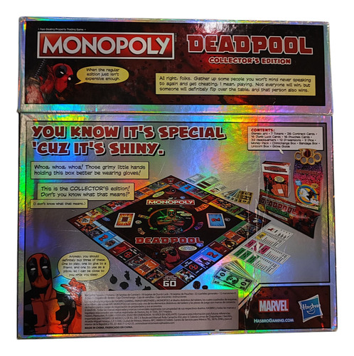 Deadpool Monopoly Collectors Edition (Usado)