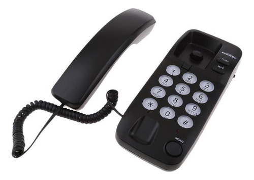 S 1x Teléfono De Escritorio Con Cable Para Casa Oficina