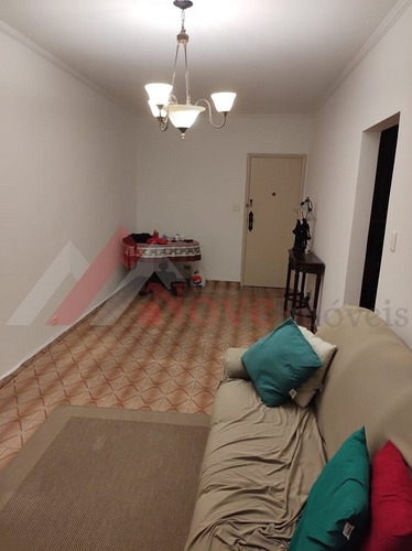 Imagem 2 de 11 de Apartamento Para Venda, 2 Dormitórios, Marapé - Santos - 1477