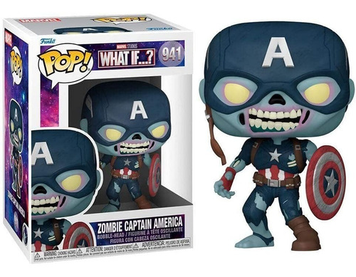 Funko Pop - Marvel - What If - Zombie Capitan America (941)