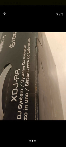 Controlador Pioneer Xdj-rr (nuevo En Su Caja) Negro