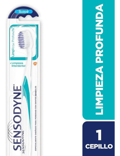 Sensodyne Cepillo Dental Limpieza Profunda Suave.