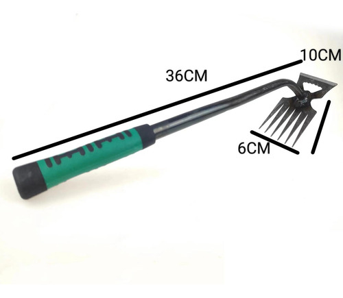 Extractor De Hierba, Herramienta De 6 Dientes De
