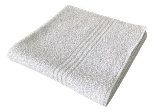 Toallon 100% Algodon 420grs Blanco Lisa