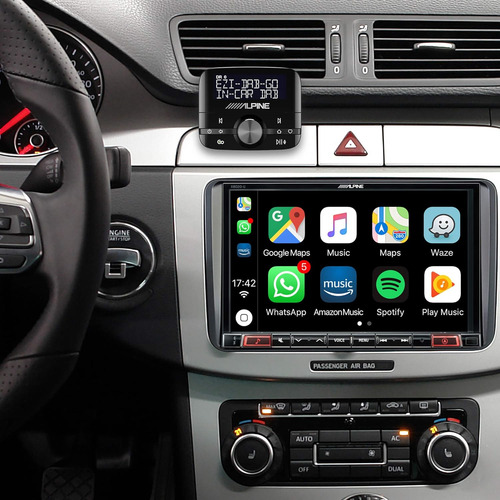 Alpine Interface Para Radio Digital Ezi Go Dab, Negro