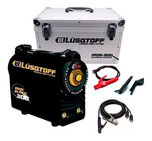 Soldadora inverter Lüsqtoff Iron Black 300 negra 50Hz 220V