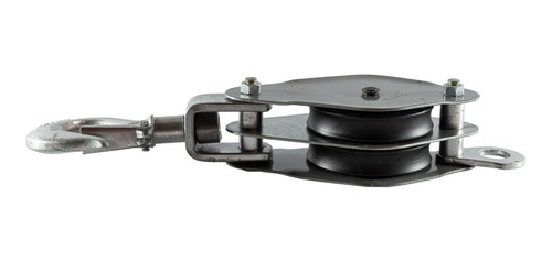 Imagen 2 de 4 de Moton 2 Poleas 150mm 3800kgs Roldana Pasteca Aparejo Gan-mar