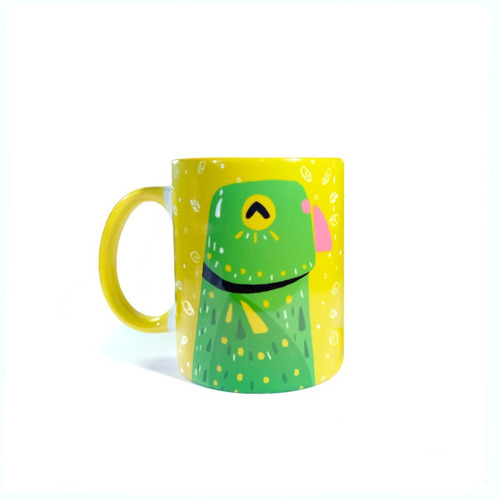 Taza De Poyo Pi-parrot / Cotorra - Guacamayo - Loro