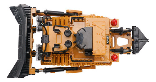 Bulldozers pesados Radio Rc Crawler 1/24, 9 canales, 2.4 G, color amarillo