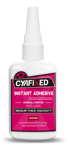 Cyafixed Super Glue Ca Uso General Adhesivo Instantaneo 1