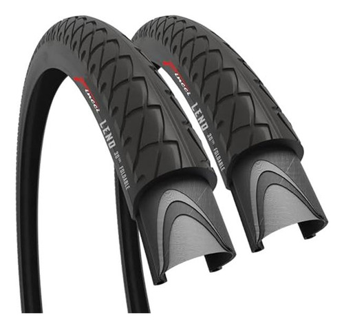 Fincci Pair 26 X 1.95 Inch Foldable Slick Tire For Road Moun